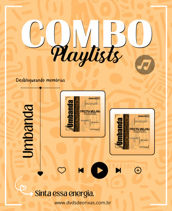 COMBO Preto Velho - PLAYLIST PARA BAIXAR