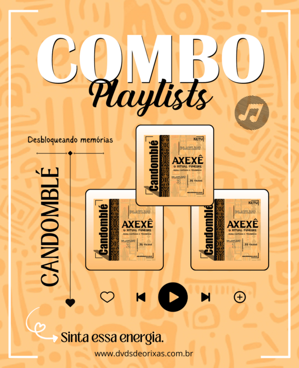 Combo Axexê - PLAYLIST PARA BAIXAR