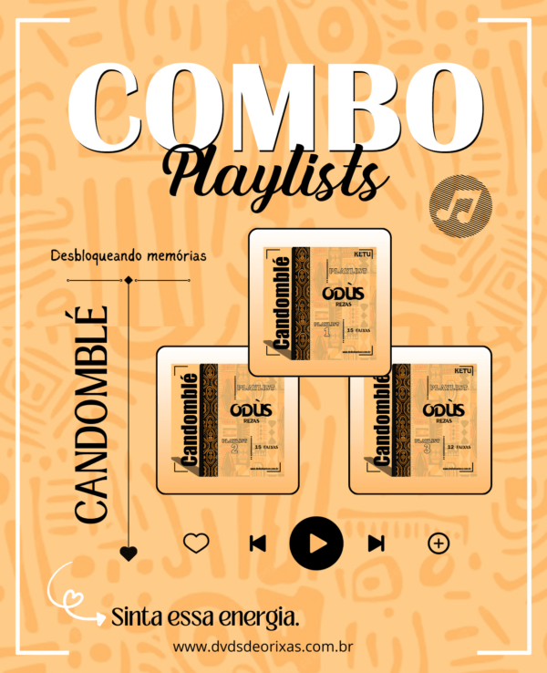 Combo - Odú Rezas - PLAYLIST PARA BAIXAR